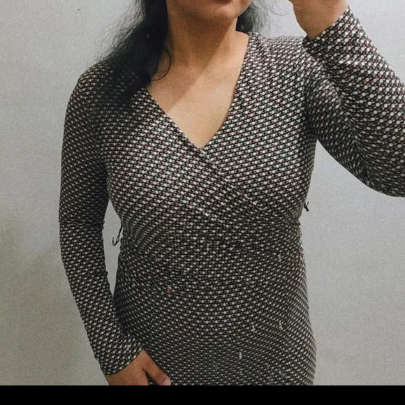 H&M Wrap Style Dress New - Picture 12 of 12